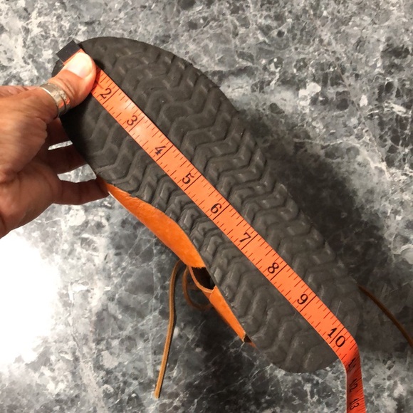 9 Leather Renaissance Medieval Sandals Shoes Lace Up Handmade Gladiator - Picture 5 of 7